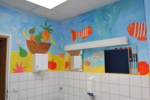 Jungentoilette, Vincenzschule Hofheim